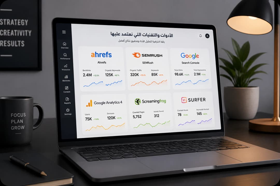 The tools and technologies we rely on for SEO services