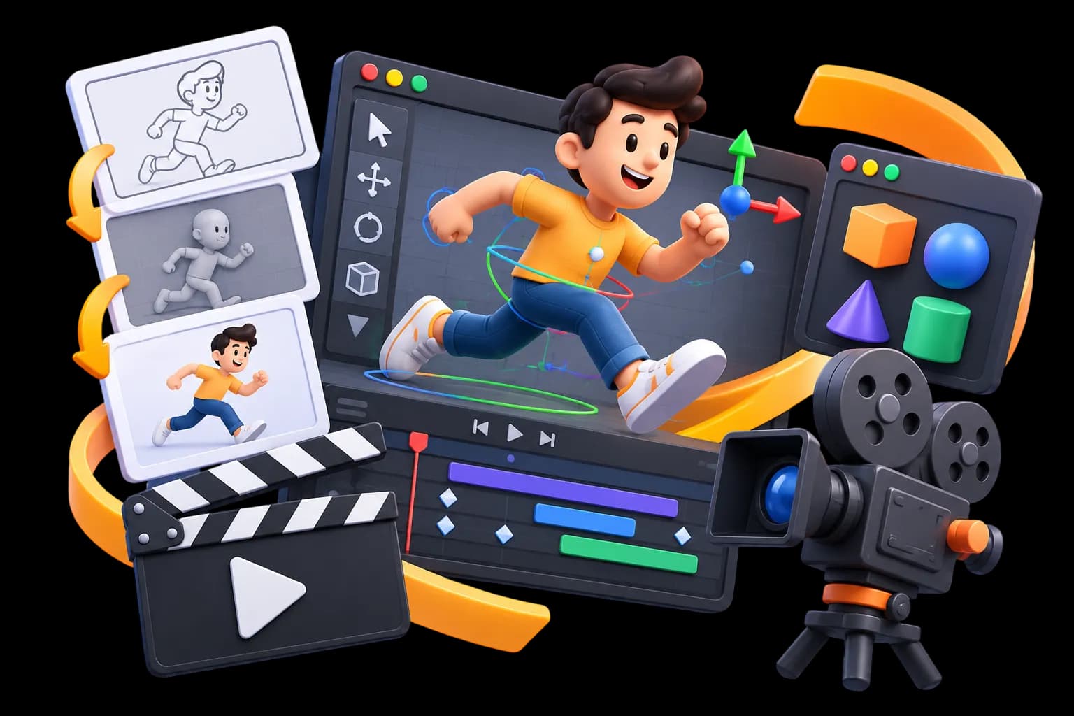 3D Motion Graphics