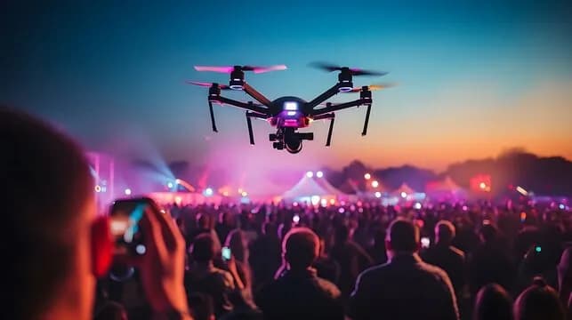 تغطيات الفعاليات والتصوير الجوي (Drone)