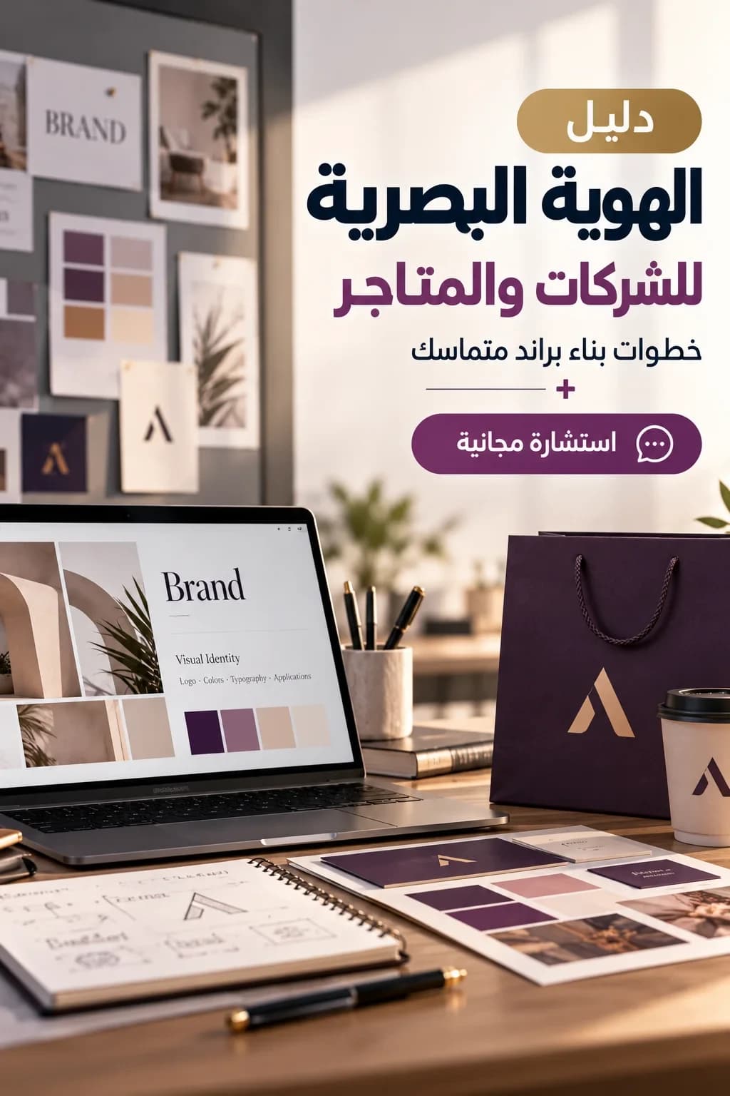 visual identity guidelines for Enterprises & E-commerce: Build a Cohesive Brand - Free Consultation
