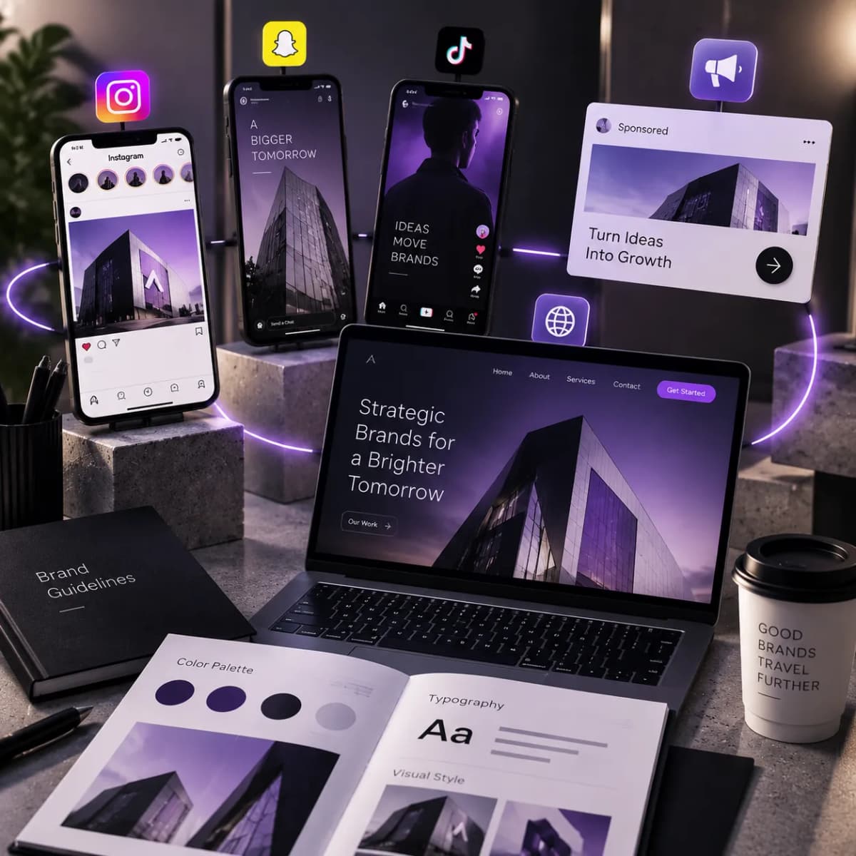 أصول الهوية الرقمية تعمل على منصات التواصل