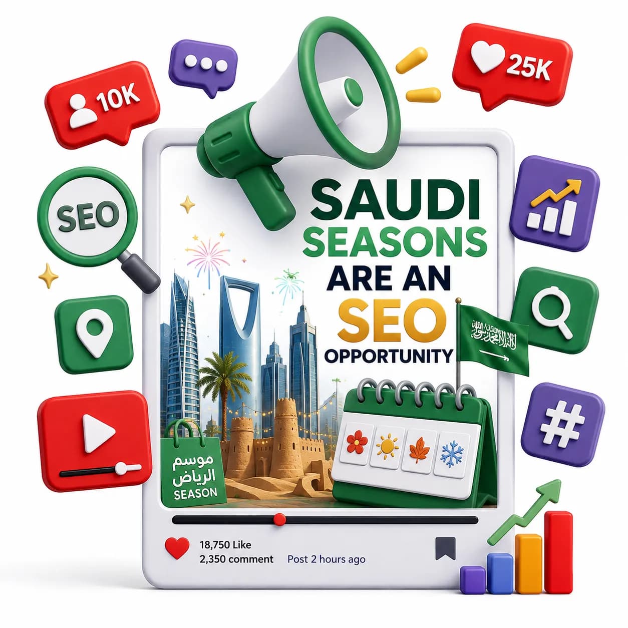 سيو المواسم السعودية والتخفيضات للمتاجر الإلكترونية