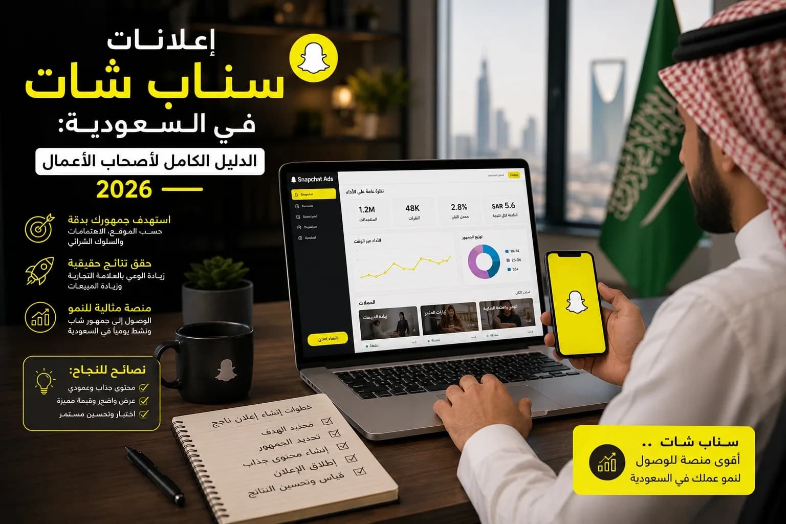 Snapchat Advertising in Saudi Arabia: The Complete Guide for Business Owners in 2026