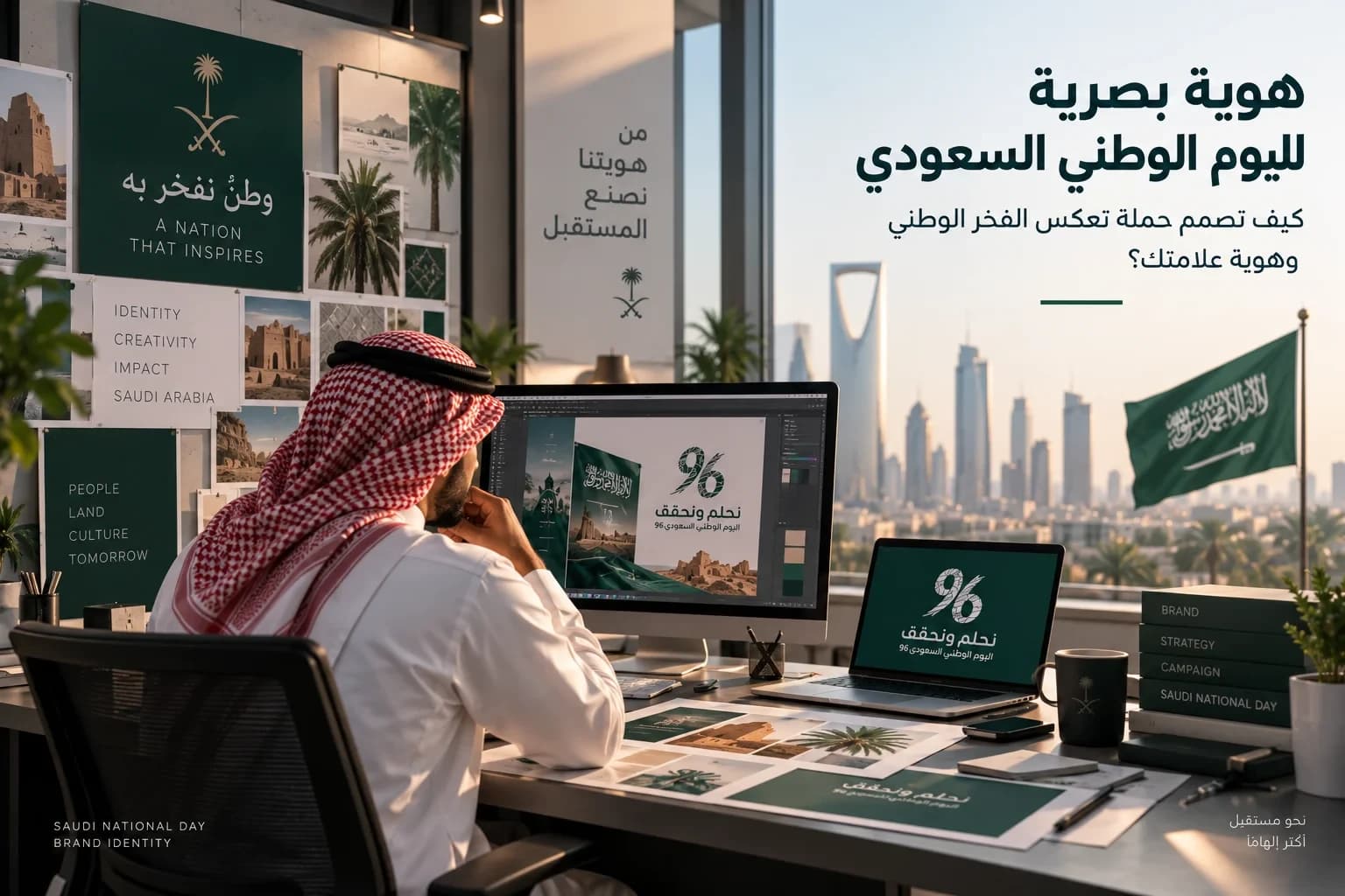 Saudi National Day Visual Identity: How to Design a Campaign That Reflects National Pride and Your Brand Identity