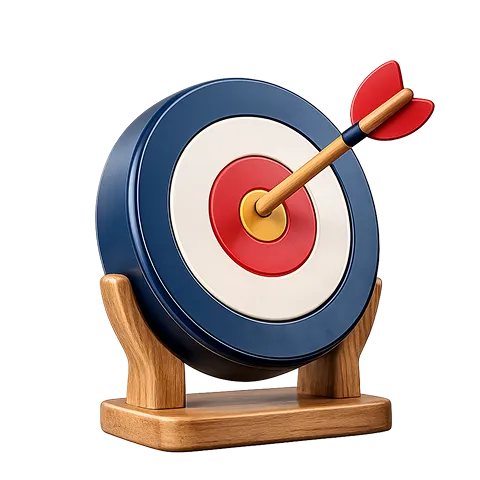 3D Target Dartboard